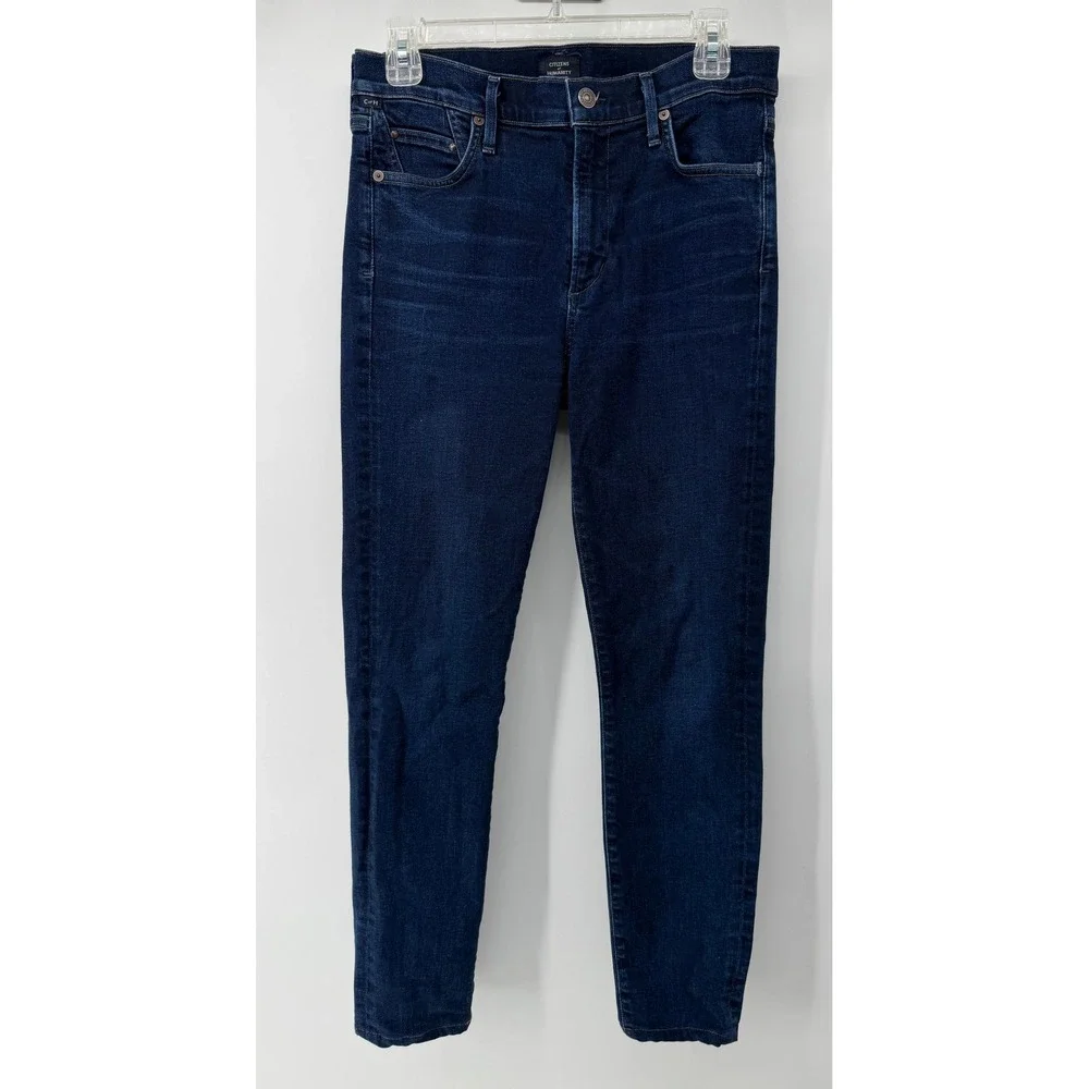 Citizens of Humanity Rocket High Rise Skinny Jeans Dark Wash 1416-989 Size 30